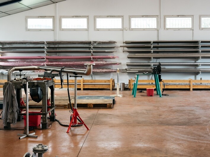 Atelier tuyauterie industrielle en Béarn